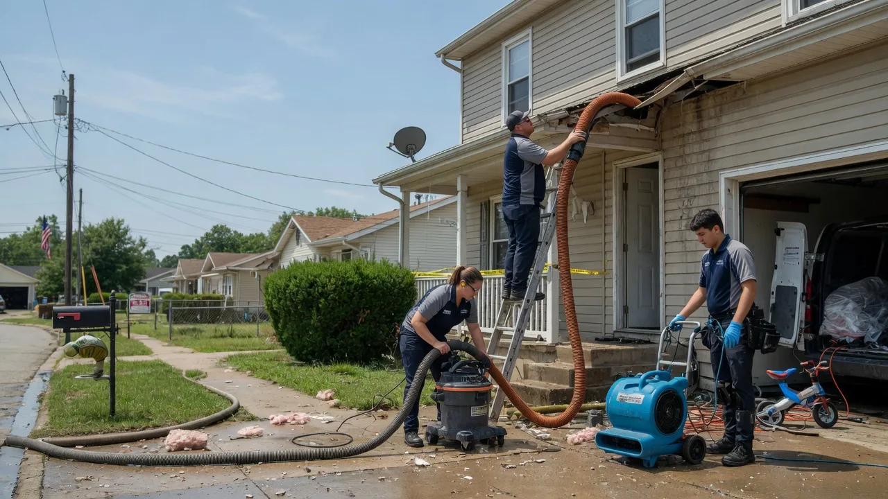 Water Damage Restoration in Abilene, KS near me